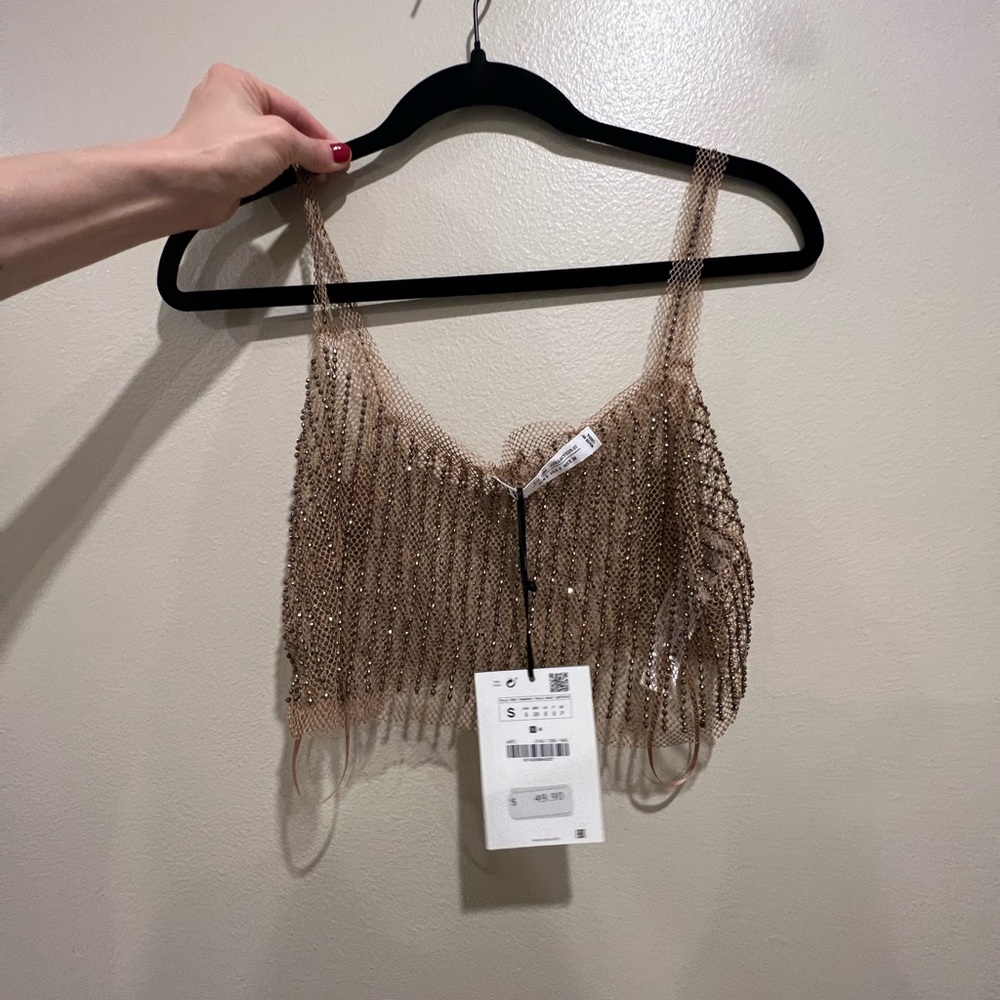NEW sequence zara top
